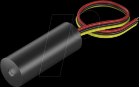 70106398 Dot laser module, red, 650 nm, 3-5 VDC, 8x21 mm, class 2