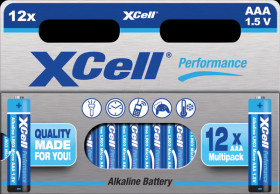 149654 Alkaline battery, AAA (Micro), 12-unit blister pack