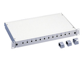 Panel krosowniczy, obudowa, 1U Rittal