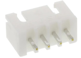 Wtyk PCB 4-pinowe raster: 2.5mm -rzędowe RS PRO Przewlekany Męski 3A 250V