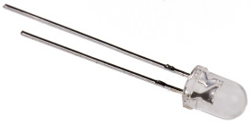 LED, THT, 2-Pin, 9000K, 4 V, 55 <Symbol12/>, Cree LED