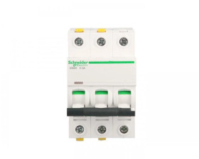 Wyłącznik nadprądowy 3P C 2A 10kA AC iC60H-C2-3 Acti9 A9F07302