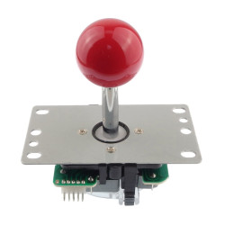 Classic Arcade Joystick - drążek sterujący 4/8 pozycji (czerwony)