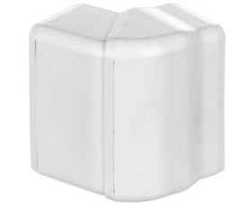 Pokrywa narożna zewnętrzna EKD 80x40mm biała 8506