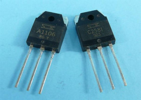 2SA-1106/2SC-2581 PARA TRANZYSTORÓW