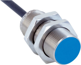 Czujnik zbliżeniowy M18 Indukcyjny 8 mm SICK Montaż na płytce drukowanej 10 → 30 V DC długość 39.4mm cylindryczny