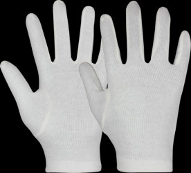 50880 Work gloves, cotton, Metz, size 7, pack of 12