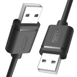 Kabel USB 2.0 Wt.A/Wt.A 1,5m wersja HQ UNITEK Y-C442GBK
