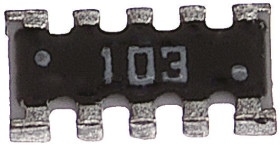 Drabinka rezystorowa ±5% 68Ω Izolacja, 4 x 0804 KOA