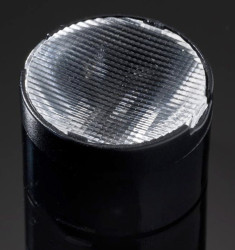 Soczewka LED 21.6 x 14.7mm, D 21.6mm, do użytku z Cree XP-E, Cree XP-E2, Cree XP-G, Cree XP-G2, Cree XP-L HI, Cree