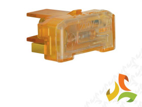 Wkładka jarzeniowa z zaciskiem neutralnym mechanizm one.platform IP44 230V 0,4mA pomarańczowy 167504 HAGER