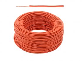 Przewód LgY 1x1mm H05V-K pomarańczowy (2m)