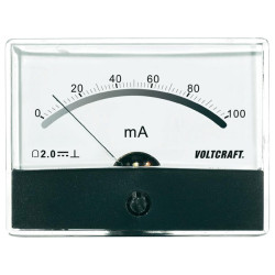 Voltcraft AM-86X65/100mA Analogue Panel Meter