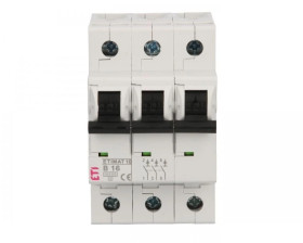 Wyłącznik nadprądowy 3P B 16A 10kA AC ETIMAT10 002125716
