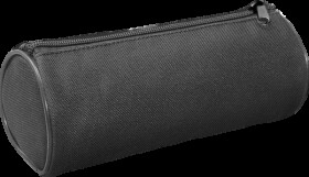 K-58100 Pencil case, round, black