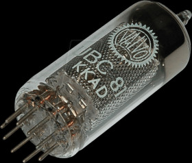 UBC81 Electron tube, multiple tube, Noval, 9-pin, 100 mA