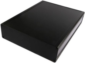 Obudowa radiatora Czarny IP40, 400 x 300 x 86mm, RS PRO