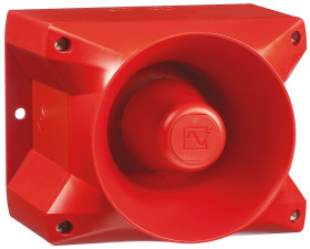 Sygnalizator akustyczny 24 V DC 120dB Montaż panelowy Pfannenberg 80-tonowy IP66