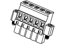 5.08mm Pitch Eurostyle Vertical Plug, wi