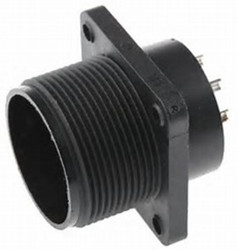 Złącze 14-pinowe Hirschmann Męski Montaż na panelu MIL-DTL-5015 rozmiar 20