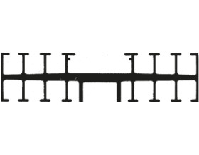 Radiator 152 x 130 x 32mm 1.1K/W Uniwersalny Prostokątny Alu