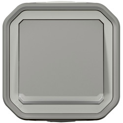 Legrand 069713L Plexo Wet Room Switch IP55 IK08 Grey 10 AX Illuminated