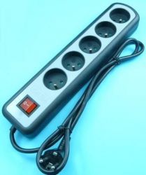 KEMOT 5xGN.SIEĆ+WYŁ 1,5mb CZARNY