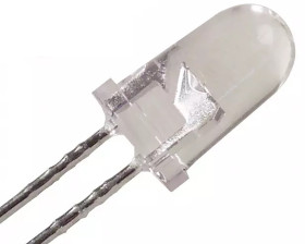 LED, THT, czerwona, 2-Pin, 1,9 V, 20°, ROHM