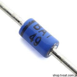 BAT49 Dioda SI U=100V I=0.15A Schottky DO35 STM