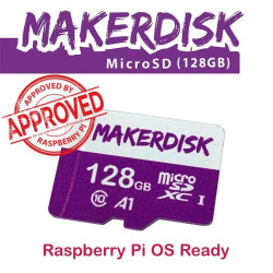 Cytron Raspberry Pi Approved MakerDisk microSD Card with RPi OS - 128GB