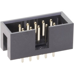 TruComponents 191563 Pin strip no ejector Pitch:2.54mm,pins: 14 2 Rows