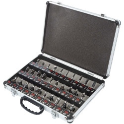 Trend SET/SS31X1/4TC SET/SS31X1/4TC TCT Router Cutter Set, 30 Piece