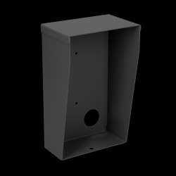 Daszek ochronny do domofonów FOSSA. natynkowy. czarny OR-DOM-RL-901DN/B