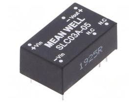 Przetwornica DC/DC 3W 9-18VDC 5VDC Iwyj 600mA THT SLC03A-05