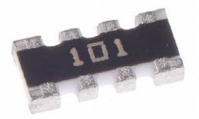 Drabinka rezystorowa 100Ω, 4 x, 0.25W 1206 (3216M) Bourns