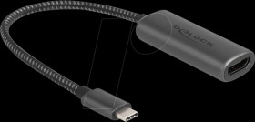 64229 Adapter, USB-C to HDMI DP Alt Mode, 8K, HDR