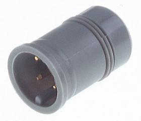 ELST 400/12 093 Au wtyk 4 stykowy do obudów cylindrycznych gwintowanych M12x1, wciskany, styki złocone, Hirschmann, 932440106, E