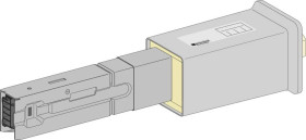 Canalis - kaseta zasilająca dla KBA - 40A - prawa - biały KBA40ABD4W