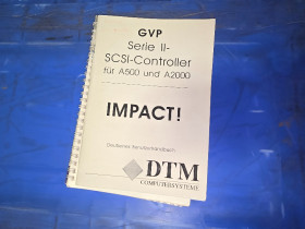 GVP Serie II-Scsi-Controller Impact! manual