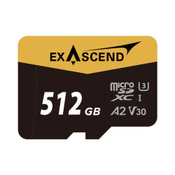 Karta Micro SD MicroSDXC, 512 GB, Exascend Catalyst