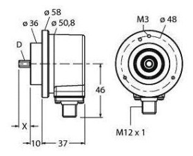 Enkoder obrotowy inkrementalny Turck 1545201