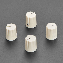 Cream Micro Potentiometer Knob - 4 pack