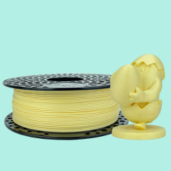 PLA Pastel filament Banana Yellow 1.75mm 1kg - Azurefilm