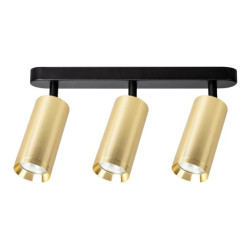Oprawa reflektorki sufitowe Mica Spot Złoty 3xGU10 ML1149 Milagro