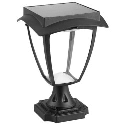 V-TAC 2893 VT-983 Solar Outdoor Light LED 2W Black Matt Sustainable Lighting