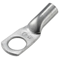 TruComponents 330055 Crimp cable lug 180 °, M8, 6 mm², Hole Ø: 8 mm,