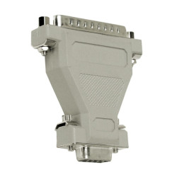Serial Port Adapter DB9 female / DB25 male