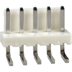 TruConnect 656754 3.96mm VH Type R/A Header Pin 5pole