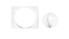 Sistena Life Plakietka Z Pokrętłem Arctic 777057