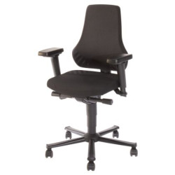 Krzesło biurowe Krzesło biurowe Czarny regulowany Tak kołowy Tak wysokość siedzenia 820mm Bosch Rexroth